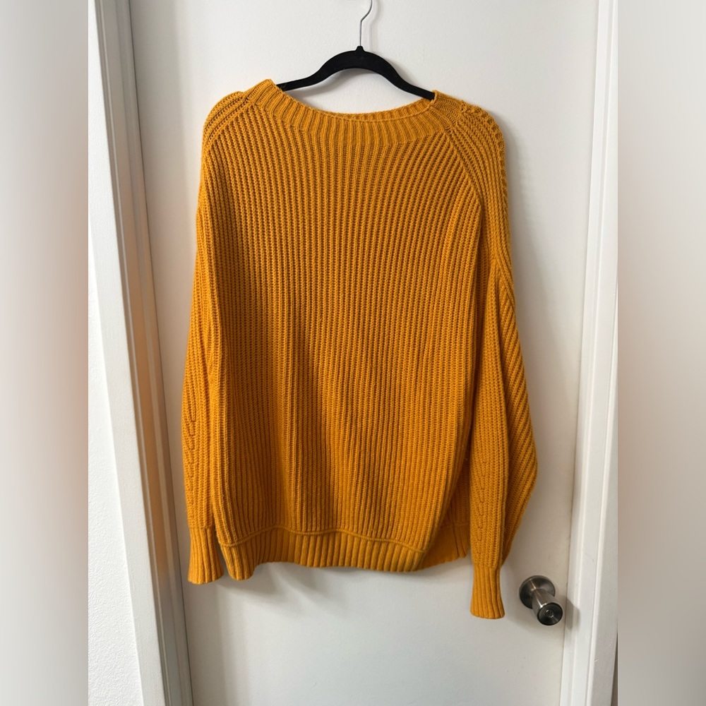 Cozy Mustard Yellow Sweater